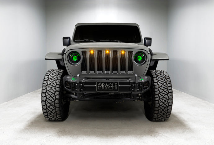 Oracle Oculus Bi-LED Projector Headlights for Jeep JL/Gladiator JT - w/ Simple Cntrl SEE WARRANTY Headlights ORACLE Lighting   