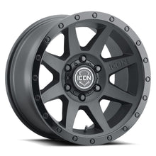 Load image into Gallery viewer, ICON Rebound 18x9 / 5x5in / -12mm / 4.5in BS Double Black Wheel
