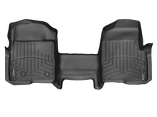 Load image into Gallery viewer, WeatherTech 09+ Ford F-150 Front FloorLiner - Black | 444091
