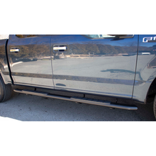 Load image into Gallery viewer, Fishbone Offroad 15-22 Ford F150 Extended Cab Oval Side Steps - Black Textured Fishbone Offroad
