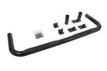 Load image into Gallery viewer, Deezee Universal Tubes - 3In Round Universal - Black Steel ExtCab Nerf Bars Dee Zee
