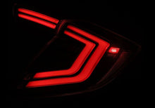 Load image into Gallery viewer, AlphaRex 16-21 Honda Civic Hatchback / Type-R FK8 Nova-Series LED Tail Lights (Pair) - Black AlphaRex

