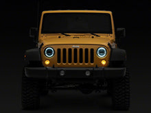 Load image into Gallery viewer, Raxiom 97-18 Jeep Wrangler TJ &amp; JK Axial 7-In LED Headlights w/ DRL- Chrome Housing (Clear Lens) Headlights Raxiom
