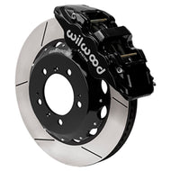 Wilwood 99-12 Porsche 911(996/997) Aero6 Front Brake Kit Slotted 14.00in Rotor W/Lines - Black Wilwood
