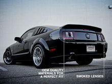 Load image into Gallery viewer, Raxiom 05-09 Ford Mustang Coyote Tail Lights- Blk Housing (Smoked Lens) Tail Lights Raxiom
