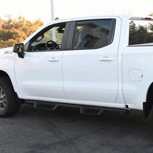 Load image into Gallery viewer, Westin 2019 Chevrolet Silverado / GMC Sierra 1500 Crew Cab Drop Nerf Step Bars - Textured Black Westin
