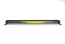 Load image into Gallery viewer, DV8 Offroad 20in Halo Elite Single Row Light Bar with Accent Light - White/Amber
