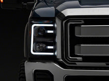 Load image into Gallery viewer, Raxiom 11-16 Ford F-250 Super Duty LED Projector Headlights - Blk Housing (Clear Lens) Headlights Raxiom
