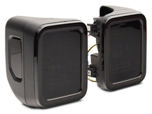 Load image into Gallery viewer, Raxiom 20-23 Jeep Gladiator JT LED Tail Lights- Blk Housing (Smoked Lens) Tail Lights Raxiom

