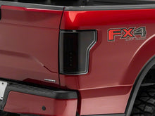 Load image into Gallery viewer, Raxiom 15-17 Ford F-150 Axial Series LED Tail Lights- Blk Housing (Smoked Lens) Tail Lights Raxiom
