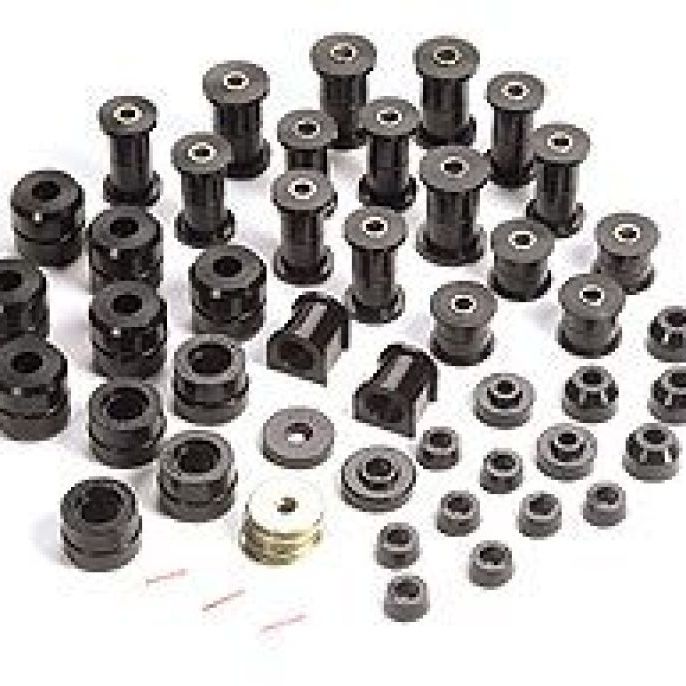 Rugged Ridge Polyurethane Bushing Kit Black 87-95 Jeep Wrangler YJ Rugged Ridge