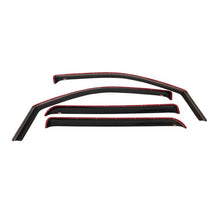Load image into Gallery viewer, Westin 2014-2018 Chevy Silverado 1500 Crew Cab Wade In-Channel Wind Deflector 4pc - Smoke Westin
