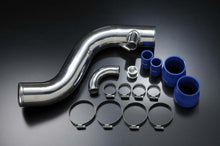 Load image into Gallery viewer, GReddy Nissan S13 SR20DET Tank Pipe Set - Adapts S13 Plenum to GReddy I/C Kit w/Pulsar Throttle Body | 13920415

