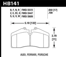 Load image into Gallery viewer, Hawk 1986-1991 Porsche 928 CS HPS 5.0 Front Brake Pads Brake Pads - Performance Hawk Performance   
