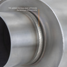 Load image into Gallery viewer, Mishimoto Universal Resonator with 3in Inlet/Outlet - Brushed Resonators Mishimoto
