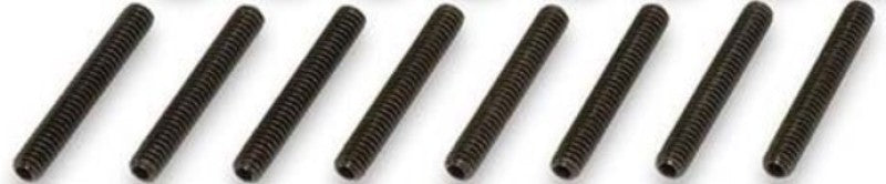 Moroso Wing Nut Stud - 1/4in-20 x 1.75in - 8 Pack Fittings Moroso