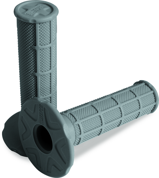 ProTaper 1/2 Waffle Grips - Soft Light Gray Grips ProTaper