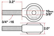 Load image into Gallery viewer, SPC Performance XAXIS Rod End Ball Joint Ball Joints SPC Performance
