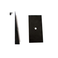 Load image into Gallery viewer, Fishbone Offroad Universal 8in Leaf Spring Shim - Black Fishbone Offroad
