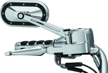 Load image into Gallery viewer, Kuryakyn Heavy Industry Mirrors Chrome/Black Misc Powersports Kuryakyn   
