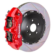 Brembo 07-15 Q7 (4L) Front GT BBK 6 Piston Cast 405x34 2pc Rotor Slotted Type-1-Red | 1N2.9507A2