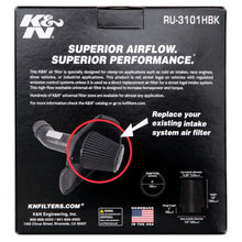 Load image into Gallery viewer, K&amp;N Universal Rubber Filter Round Tapered 6in Flange ID x 7.5in Base OD x 5.25in Top OD x 8in Height
