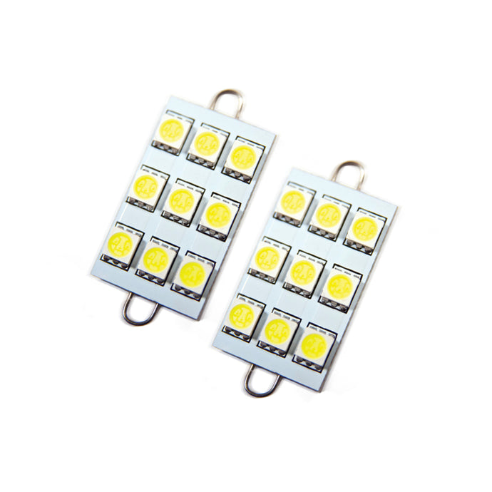 Oracle 44MM 6 LED 3 Chip - Loop Festoon Bulbs (Pair) - White SEE WARRANTY Bulbs ORACLE Lighting