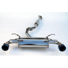 Load image into Gallery viewer, Invidia Subaru BRZ / Scion FRS Q300 w/ Rolled Titanium Tips Cat- Back Exhaust (Blue Edge)
