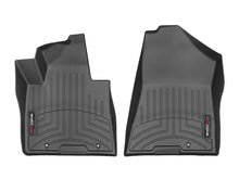 Load image into Gallery viewer, WeatherTech 2017 Kia Sportage Front First Row FloorLiners - Black | 449491
