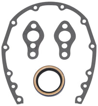 Load image into Gallery viewer, Edelbrock SBC Timing Cover Gasket And Oil Seal Kit Gasket Kits Edelbrock
