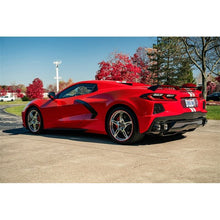 Load image into Gallery viewer, Corsa 2020-2024 Chevrolet Corvette C8 RWD 3in Track Cat-Back Delete Exhaust w/4.5in CF PolishedTips Catback CORSA Performance
