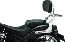 Load image into Gallery viewer, Kuryakyn Fixed Mounts Multi-Purpose Driver &amp; Passenger Backrest 18-Up Softail Black Misc Powersports Kuryakyn   

