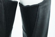 Load image into Gallery viewer, Kuryakyn Leather By River Road Longhaul Leather Chaps Black - Large Pants Kuryakyn
