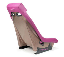 Load image into Gallery viewer, NRG GT Retro Bucket Seat - Wine PVC Leather Wine Stitching Rose Gold Fiberglass Back w/ Glitter | PRI-150WINE
