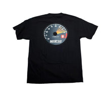 Load image into Gallery viewer, Sparco T-Shirt Tach Blk Sml
