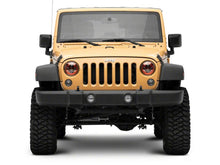 Load image into Gallery viewer, Raxiom 07-18 Jeep Wrangler JK 7-In LED Headlights- Red Housing- Clear Lens Headlights Raxiom
