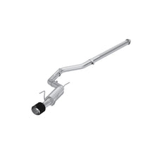 Load image into Gallery viewer, MBRP Exhaust S48093CF 3in. Cat-Back. Single Rear Exit. T304 Stainless Steel with Carbon Fiber Tip. Exhaust System Kit MBRP Exhaust
