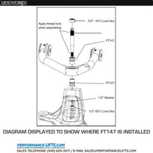 Load image into Gallery viewer, Fabtech HD Misalignment Spacer Hardware Kits - Other Fabtech
