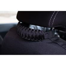Load image into Gallery viewer, Fishbone Offroad Head Rest Paracord Grab Handles - Black Fishbone Offroad
