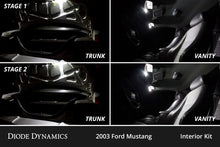 Load image into Gallery viewer, Diode Dynamics 94-04 d Mustang Interior LED Kit Cool White Stage 2 Dash &amp; Interior Trim Diode Dynamics   
