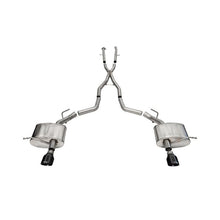 Load image into Gallery viewer, Corsa 2011-2024 Dodge Durango Xtreme 2.5in Cat-Back Dual Rear Exit w/ Single 4.5in Black PVD Tips Catback CORSA Performance
