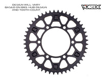 Load image into Gallery viewer, Vortex Racing V4 45 Tooth 520 Rear Sprocket - Hardcoat | 642AKV4-45
