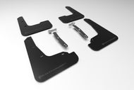 Rally Armor 21-23 Hyundai Elantra Black UR Mud Flap w/Grey Logo Mud Flaps Rally Armor   