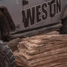 Load image into Gallery viewer, Westin/Snyper 07-17 Jeep Wrangler Unlimited Triple Tube Rock Rail Steps - Textured Black Westin
