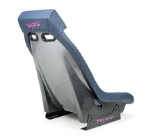 Load image into Gallery viewer, NRG GT Retro Bucket Seat - Yellow PVC Leather Yellow Stitching Off-White Fiberglass Back | PRI-100YL-OASIS

