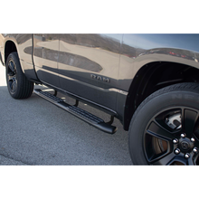Load image into Gallery viewer, Fishbone Offroad 2019+ Dodge Ram 1500 Quad Cab Oval Side Steps - Black Textured Fishbone Offroad
