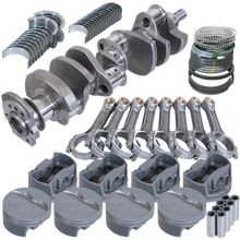 Load image into Gallery viewer, Eagle Chevy 350 3.750in Crank 6.000in I-Beam Rods -5cc Flat Top 4.060in Pistons Rotating Assembly Eagle
