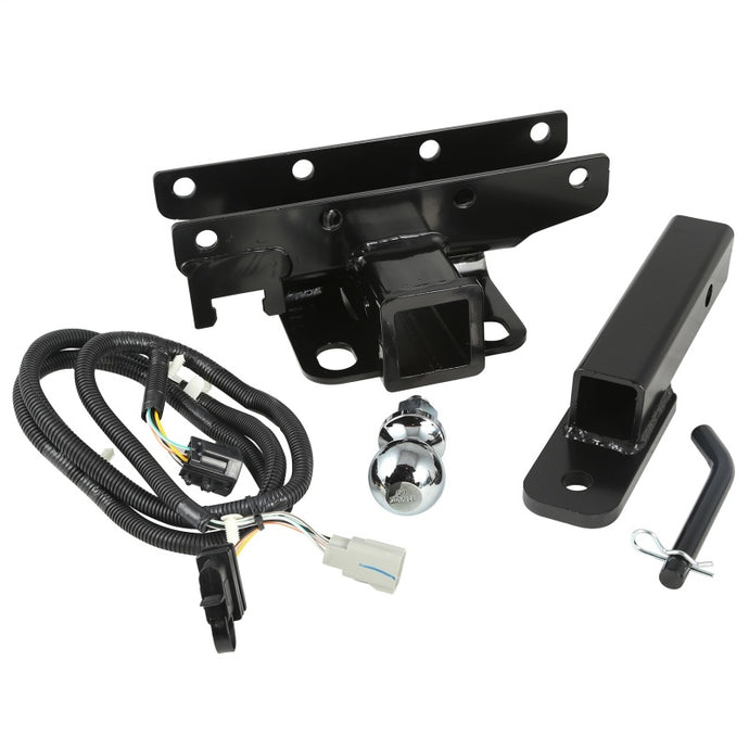 Rugged Ridge Hitch Kit with Ball 2 inch 07-18 Jeep Wrangler JK Rugged Ridge