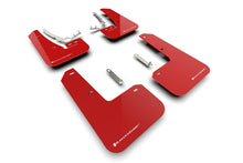 Load image into Gallery viewer, Rally Armor 22-24 VW MK8 Golf GTI/R Red UR Mud Flap w/White Logo Mud Flaps Rally Armor   
