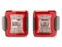 Load image into Gallery viewer, Raxiom 07-18 Jeep Wrangler JK LED Tail Lights- Clear Housing- Clear Lens | J178643
